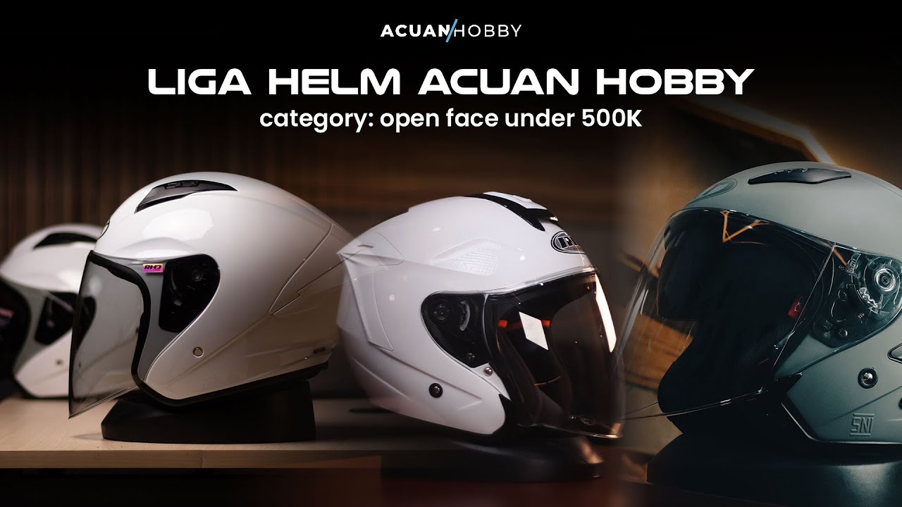 10 Helm Open Face Score Tertinggi Under 500rb Edisi Januari 2025 - Liga Helm Acuan Hobby