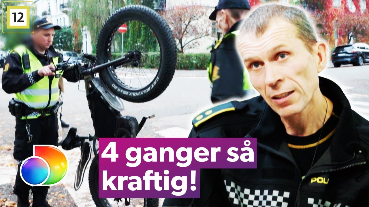 Tango 38 beslaglegger el-sykkel med hastighet som en motorvogn | Politiet - Tango 38