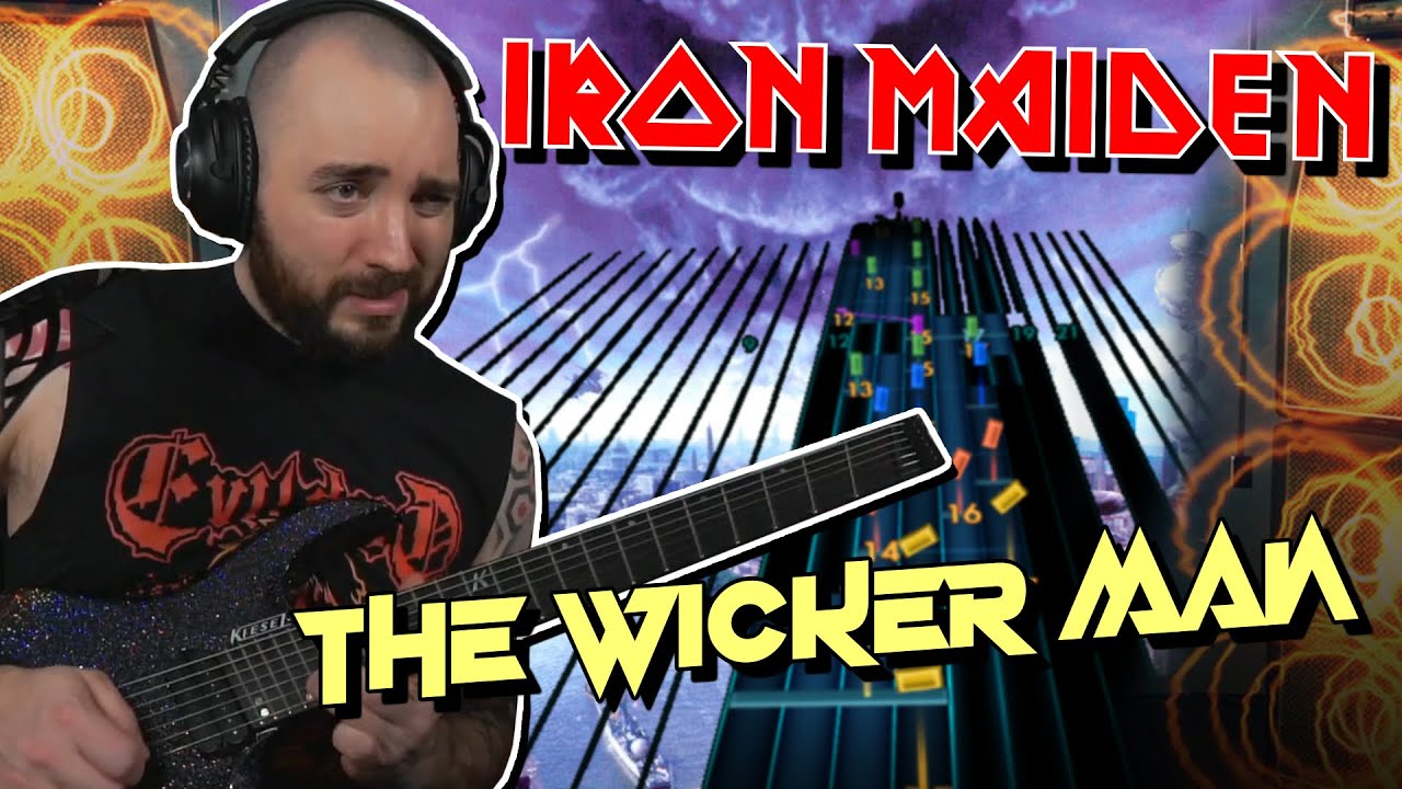 Iron Maiden - The Wicker Man | Rocksmith 2014 Gameplay | Rocksmith Metal Gameplay