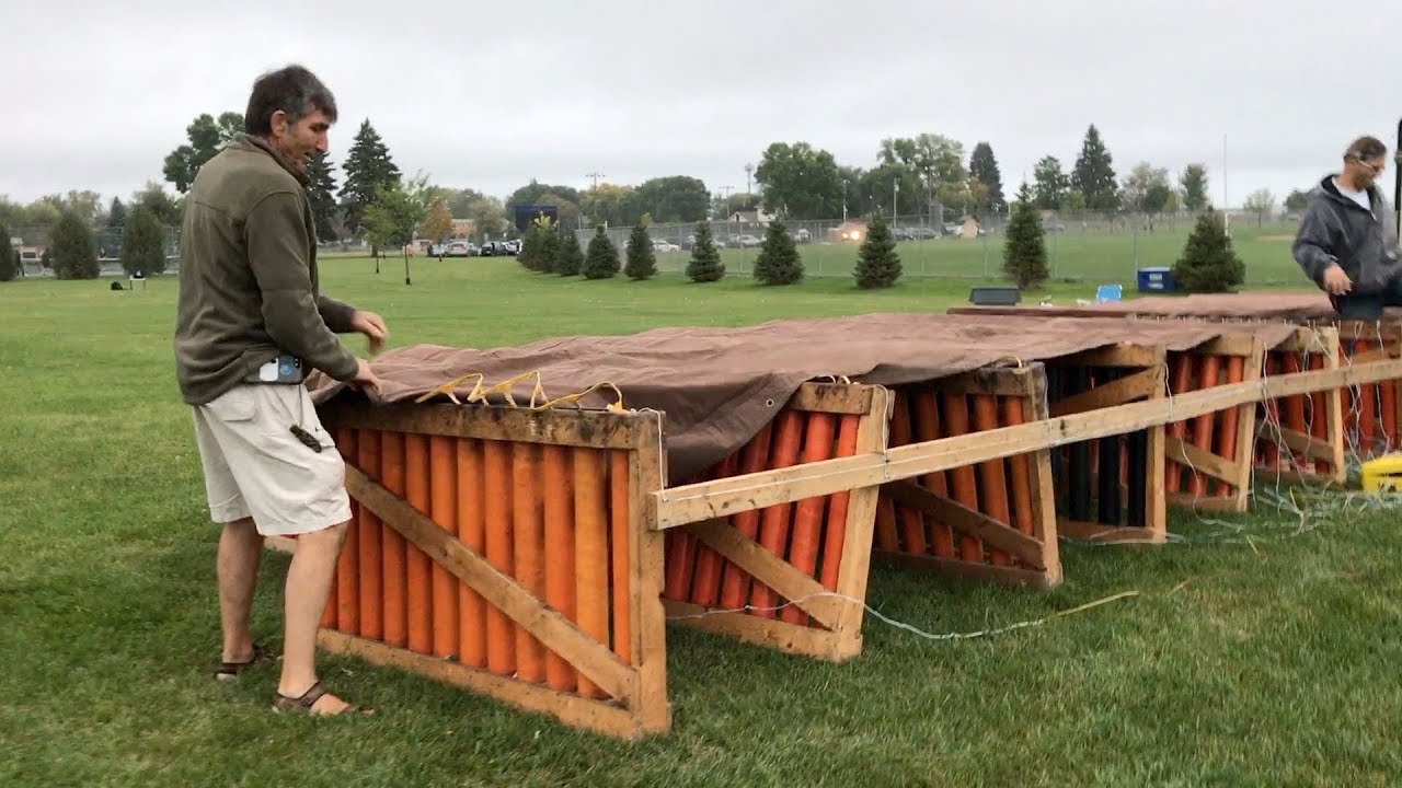 Professional Fireworks Display Setup