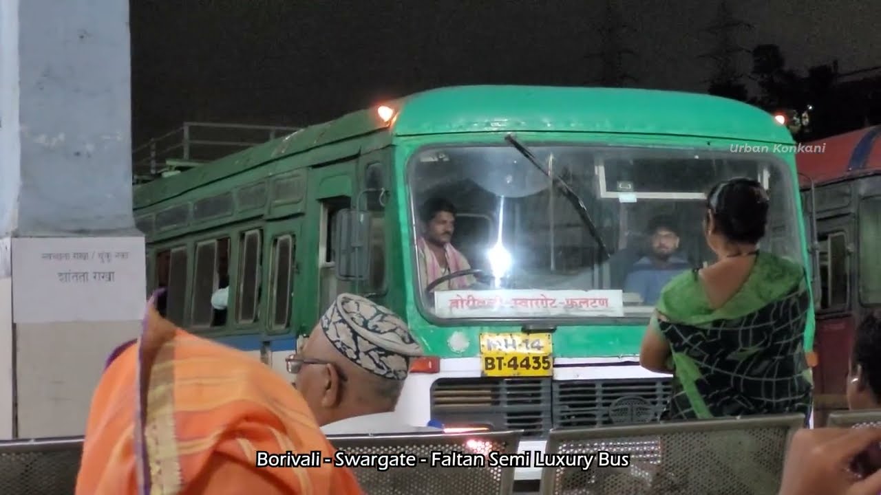 Kurla Nehru Nagar bus timetable - MSRTC Bus stand #ST #kurlabusdepot