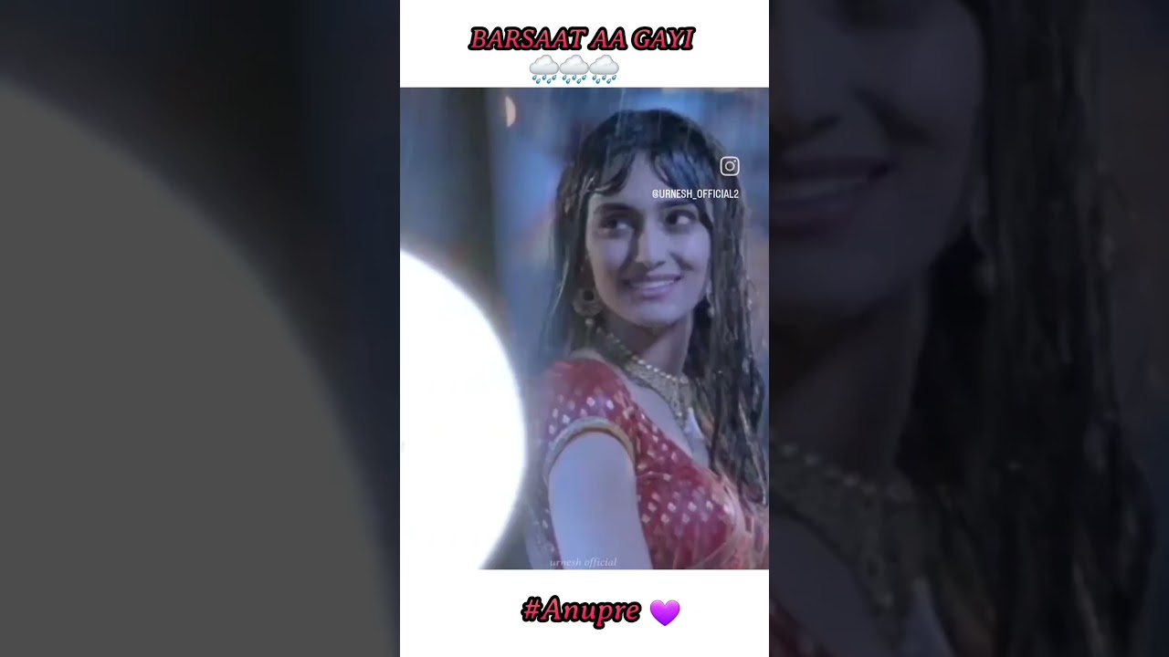 Barsaat aa gayi f.t Anupre new short video clip| Parth samathan| Erica Fernandez| Kasauti Zindagi ke
