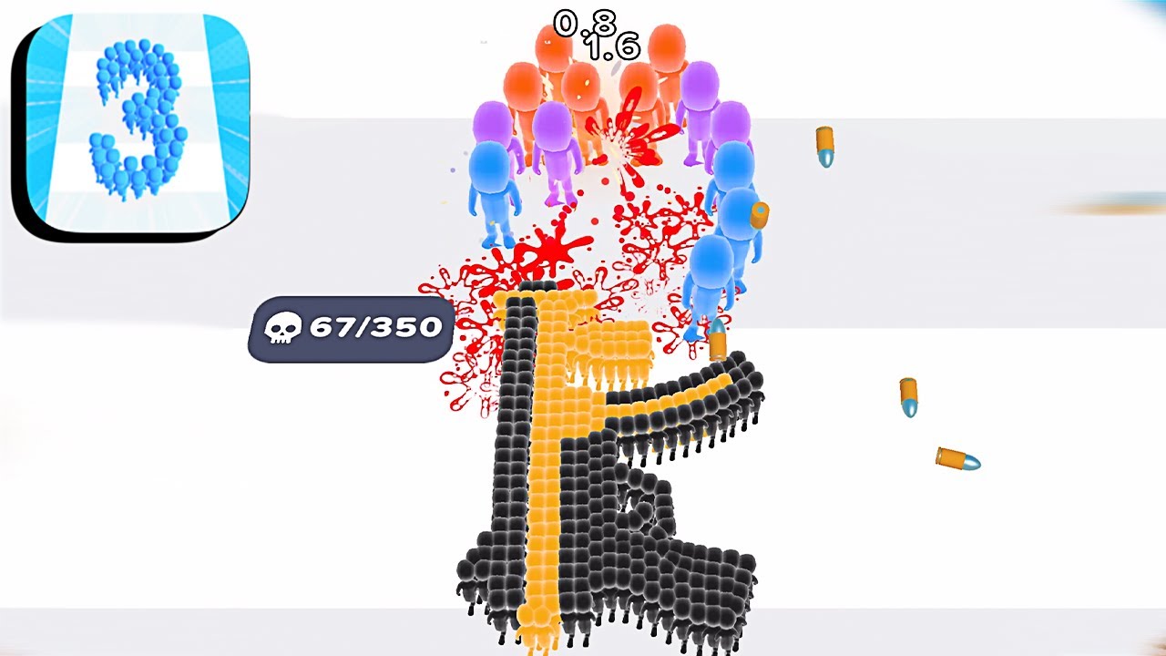 Crowd Number 3D ​- All Levels Gameplay Android,ios (Part 37)