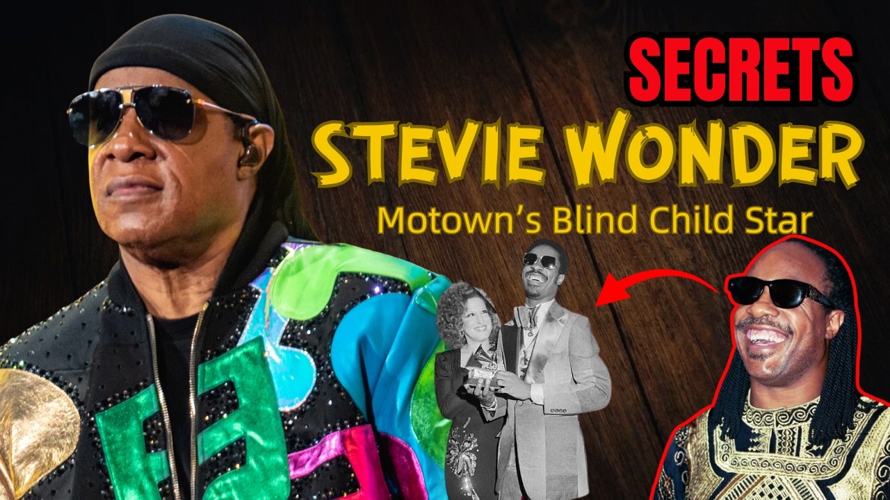 STEVIE WONDER – The PAINFUL HIDDEN STORY | Motown’s Blind Child Star They Tried to Control