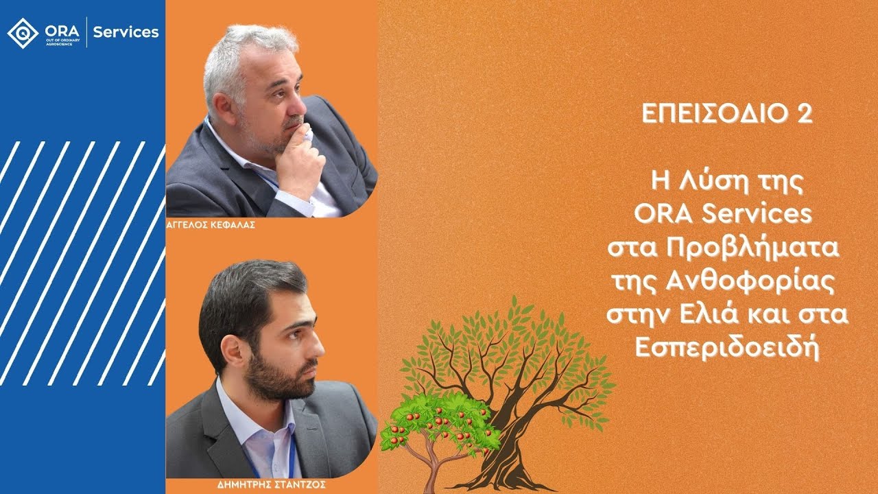 Η Λύση της ORA στα Προβλήματα της Ανθοφορίας στην Ελιά & Εσπεριδοειδή - ΜΟΝΤΕΡΝΑ ΘΡΕΨΗ επ.2