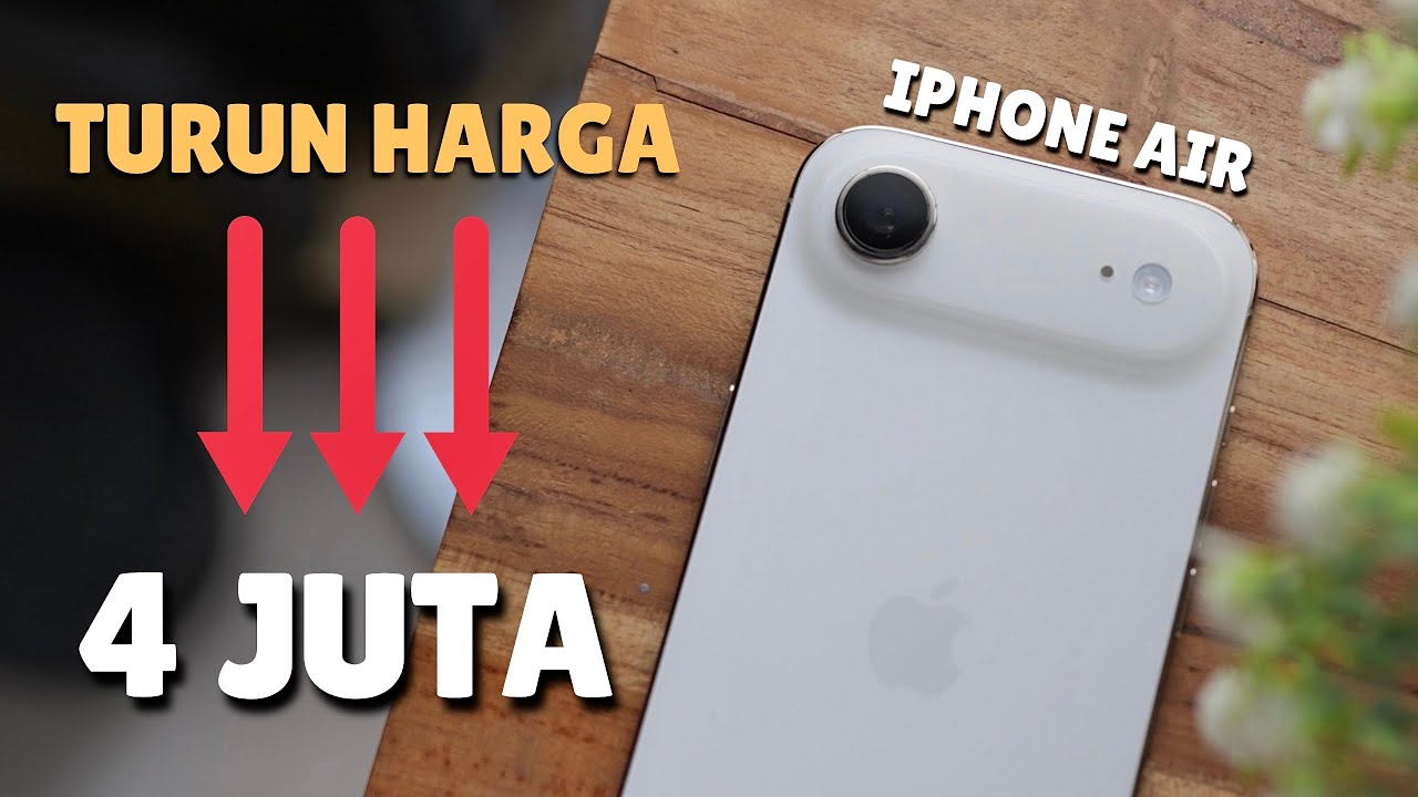 TURUN HARGA 4 JUTA!! IPHONE AIR WORTH IT DI TAHUN 2026!!? REVIEW IPHONE AIR SETELAH TURUN HARGA