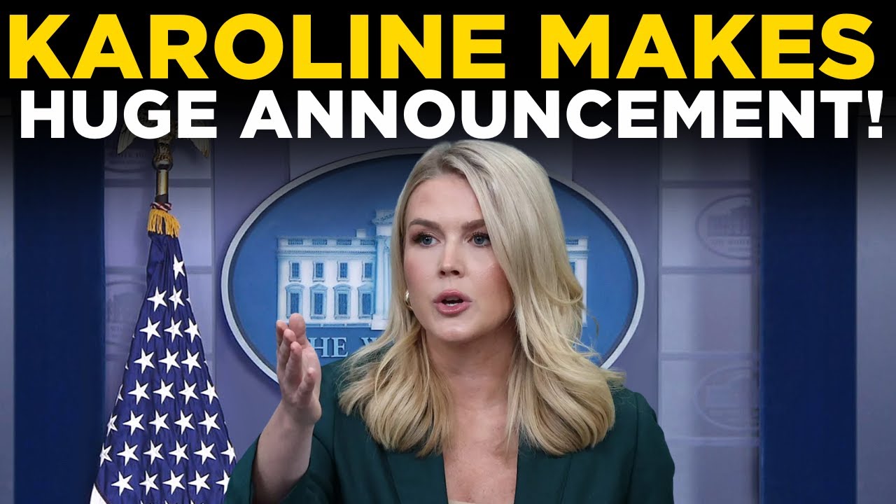 Karoline LIVE | Karoline’s BREAKING Announcement Goes Viral | Trump Camp SHAKEN! | US News Live
