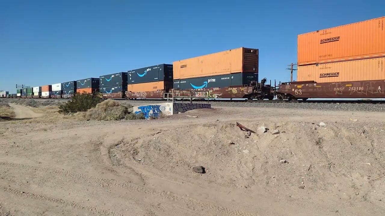 EB UP Autoracks/Z Train At Lenwood CA! #bigbossrailfanner