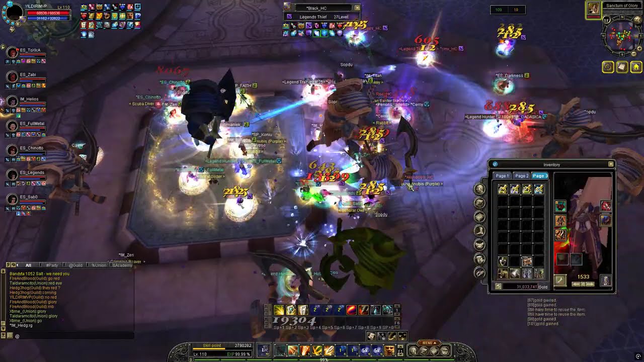 Legends Online Job Cave Hunting Thieves