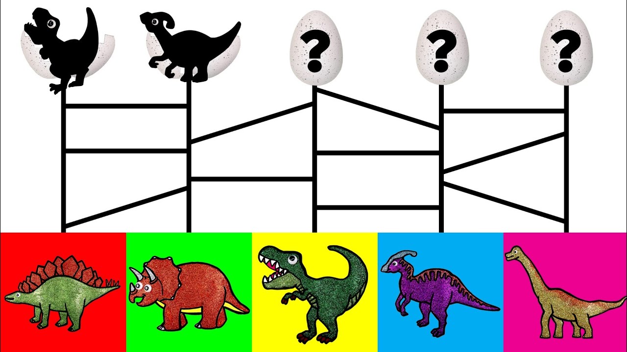 Baby Dinosaurs Find Mommy Dinosaurs!
