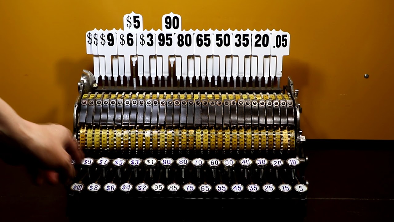 national cash register model 3 mechanical unit