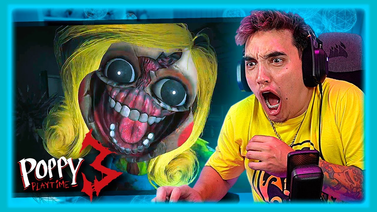 NO TENGO QUE DEJAR DE MIRARLA 👩🏼 Poppy Playtime Capitulo 3, Parte 2