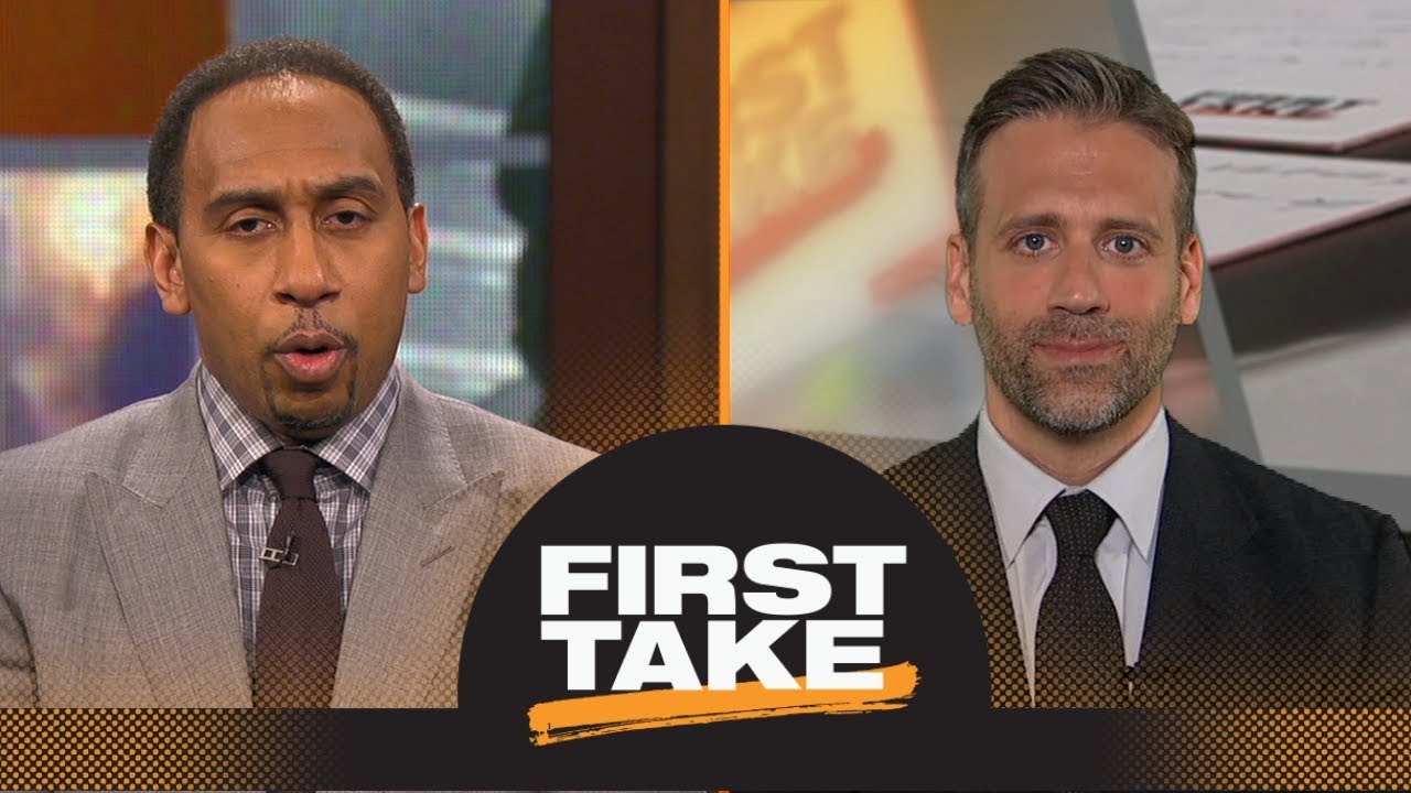 Stephen A. and Max Kellerman clash on where the Spurs will trade Kawhi Leonard | First Take | ESPN