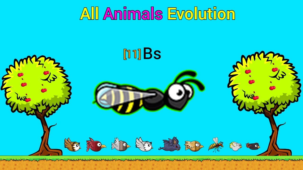 Solo All Animals Evolution With Level 11 Account (EvoWorld.io)
