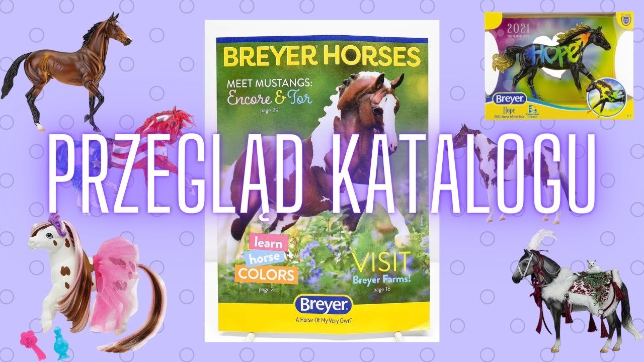 Przegląd katalogu #22 - Breyer 2021 🐎