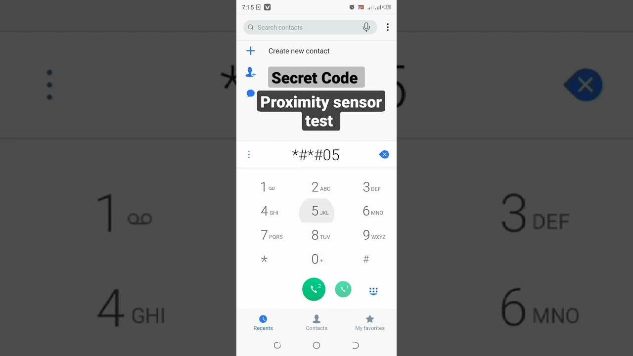 Secret code||proximity sensor test 2023#secretcode #proximitysensor #test #android #tricks