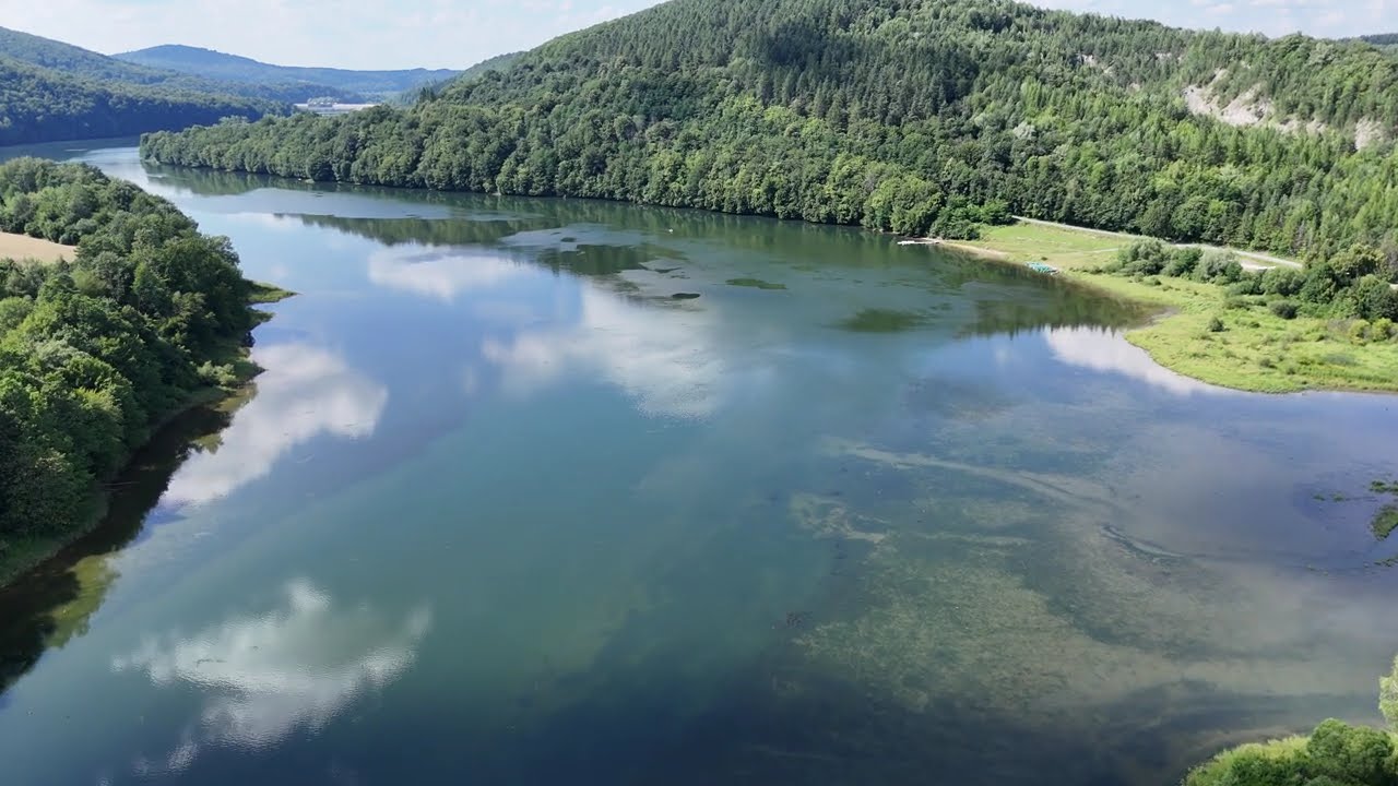 #bieszczady - Myczkowice - Solina Dron DJI 4 mini pro