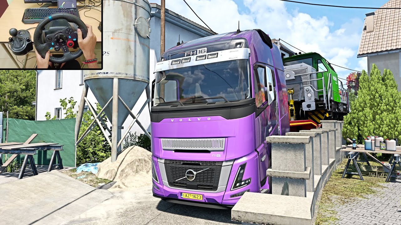 Volvo Through extreme narrow roads of Bosnia 🇧🇦 | Euro Truck Simulator 2 | Logitech G29 Setup