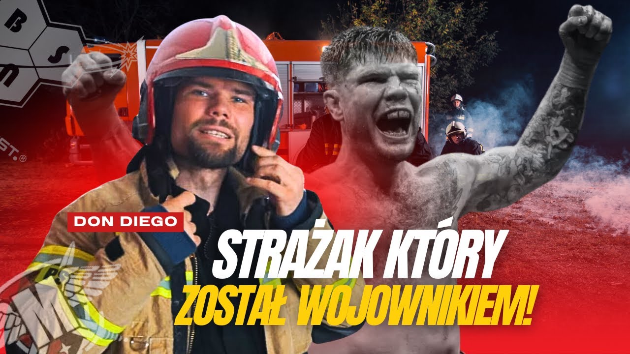 WIDOK PŁACZĄCYCH DZIECI PO STRACIE RODZIC&Oacute;W JEST NAJGORSZY - DON DIEGO O KULISACH BYCIA W STRAŻY!