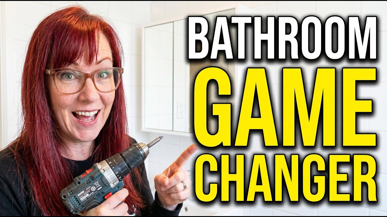 DIY Bathroom Upgrade with IKEA ENHET Cabinet Installation