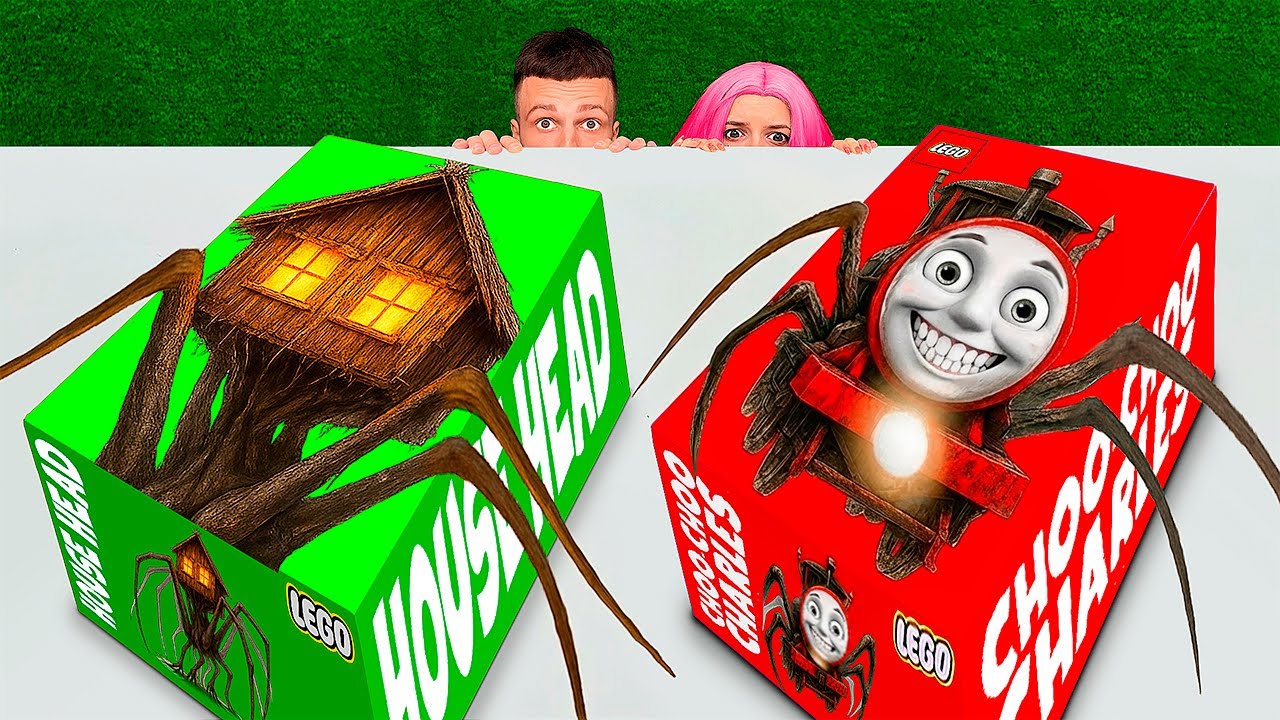 не открывай ГИГАНТСКИЙ набор CHOO CHOO CHARLES vs THOMAS.EXE vs HOUSE HEAD !!