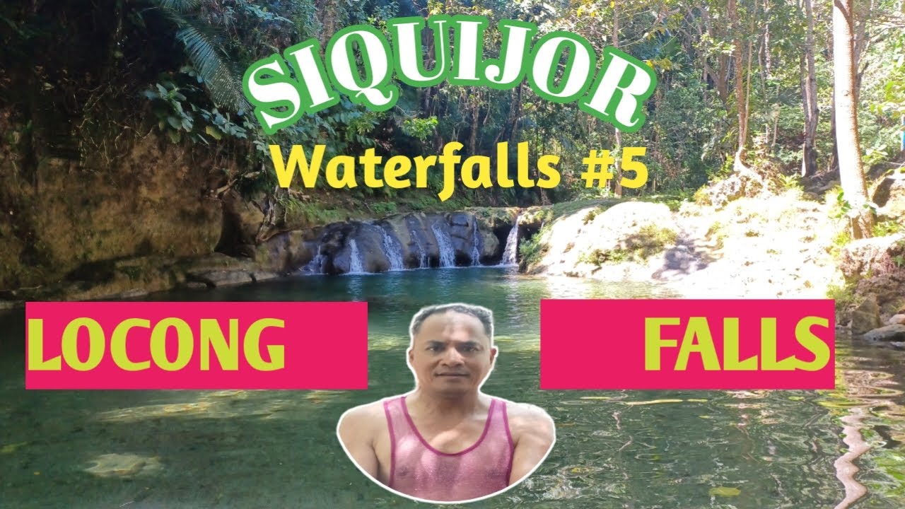 LOCONG FALLS. Lazi, Siquijor, Philippines