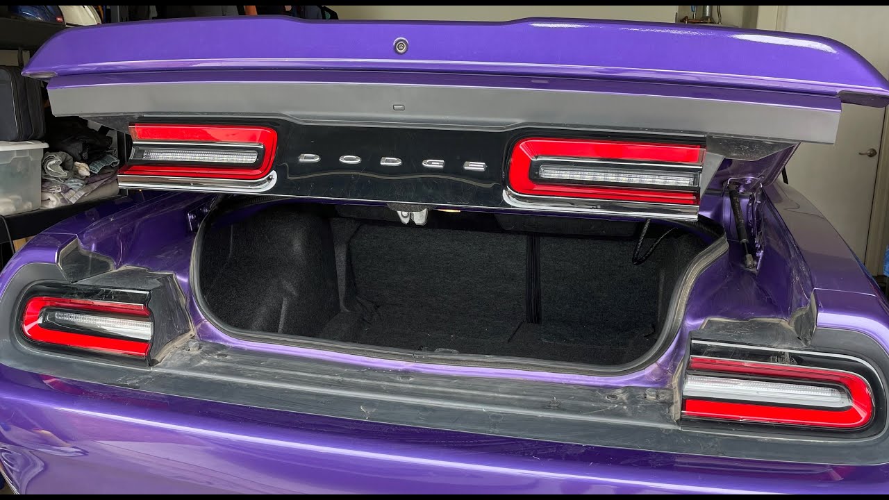 Dodge Challenger Trunk Struts Replacement.