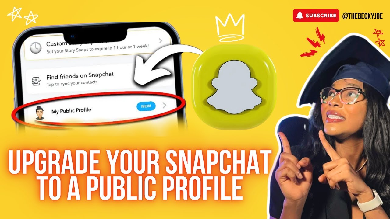 Как настроить свой аккаунт Snapchat для публичного профиля в бизнесе и среди авторов