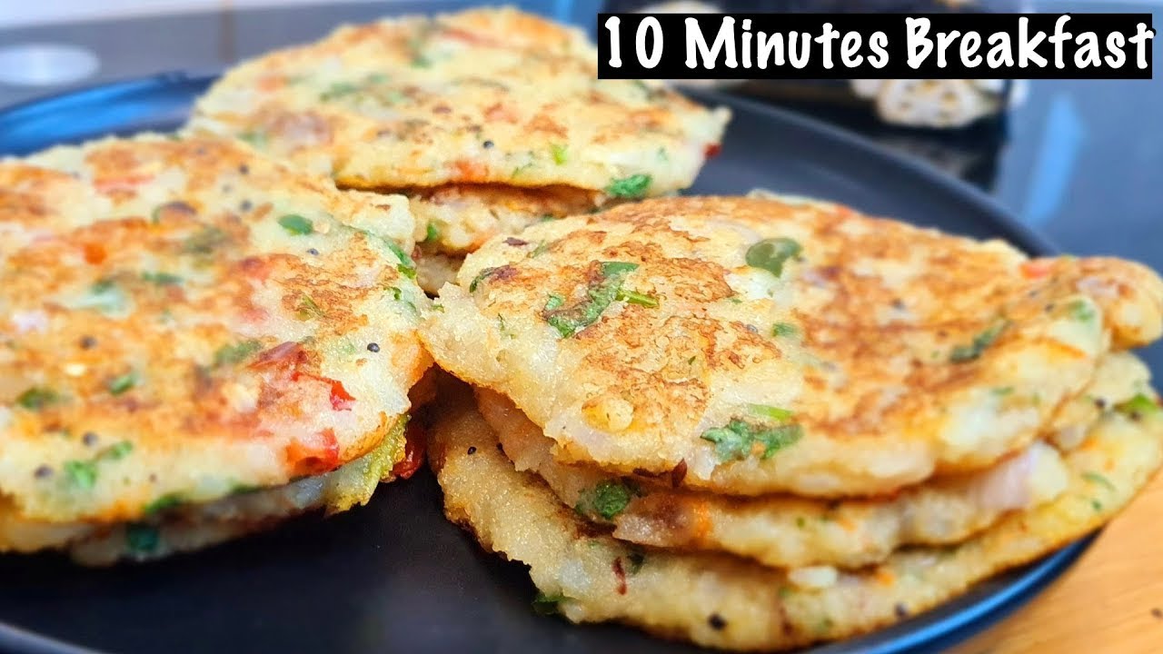 Instant Breakfast with Semolina Ready in 10 Minutes | Quick Breakfast Ideas | Healthy Breakfast Idea