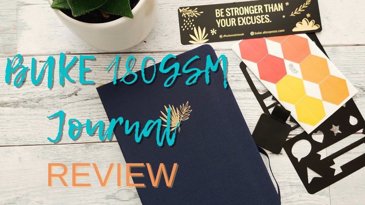 BUKE 180GSM Journal ||  REVIEW