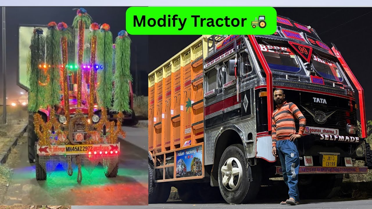 Modified Tractor 🚜 | Wow 😯 Kya Modification Hai | Orange 🍊 Unload Ho Gya Jaani Sa Abb Next Kya Hoga