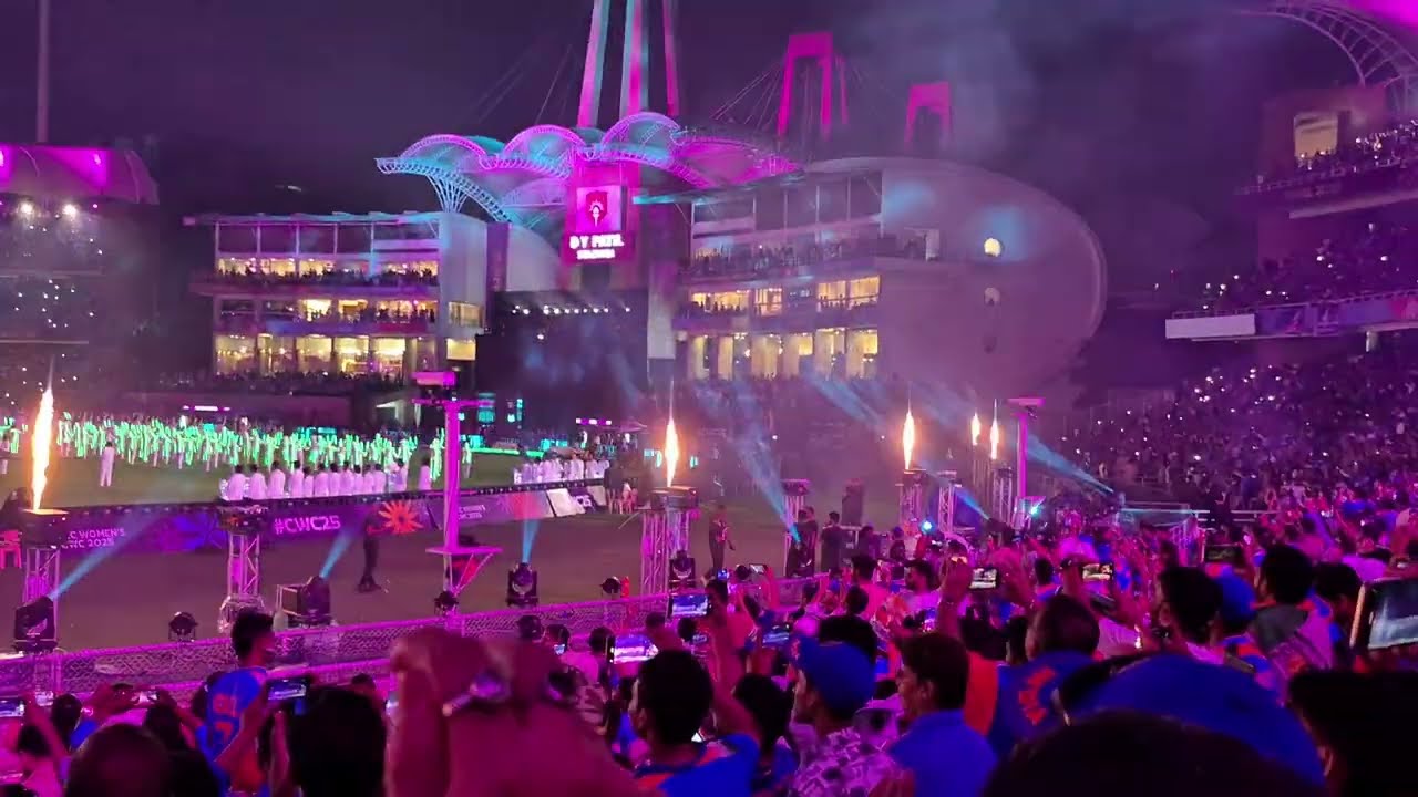 ​GRAND FINALE: The Women's World Cup Final Mid-Innings Show | Drones, Lasers & Electrifying Music! 