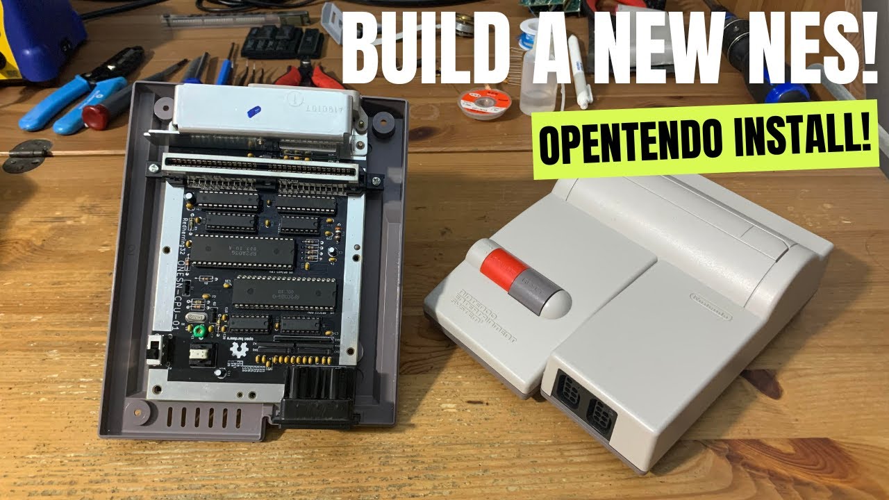 Создаём новый Toploader для NES в 2023 году! Руководство и демонстрация сборки Opentendo Toploader