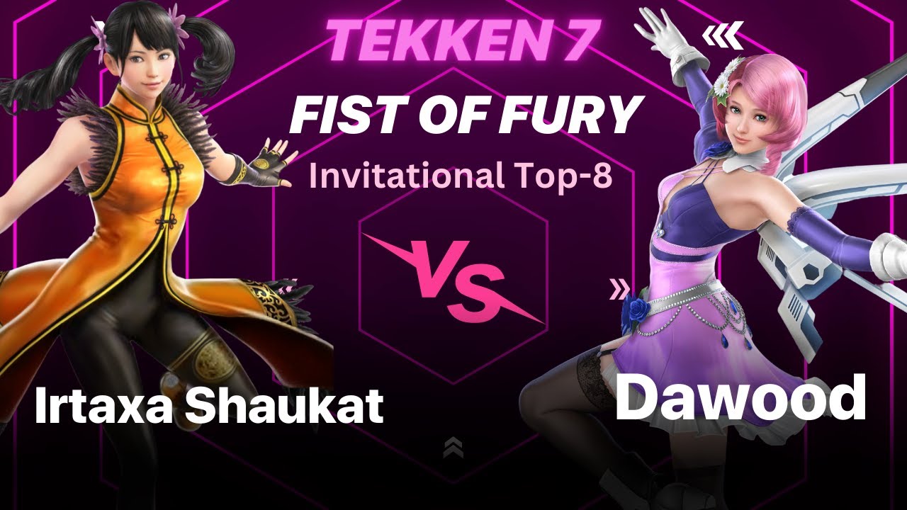 Tekken 7 Fist of Fury Top-8 | Itraxa (Ling Xiaoyu) vs Dawood Sikandar (Alisa)