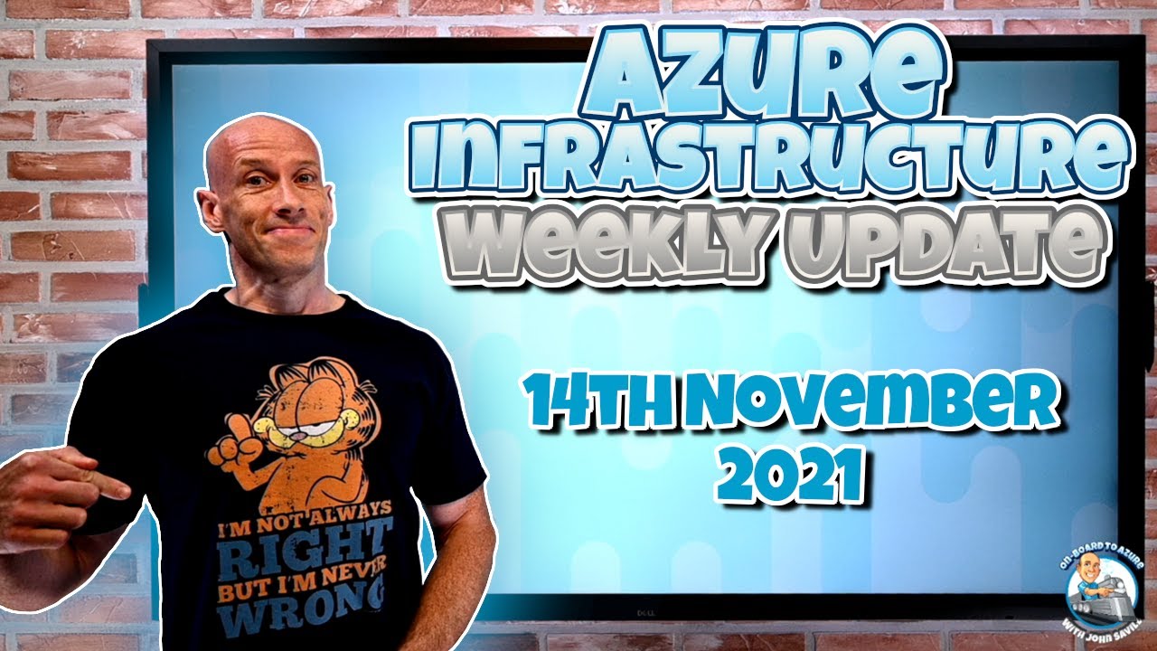 Microsoft Azure Weekly Update - 14th November 2021