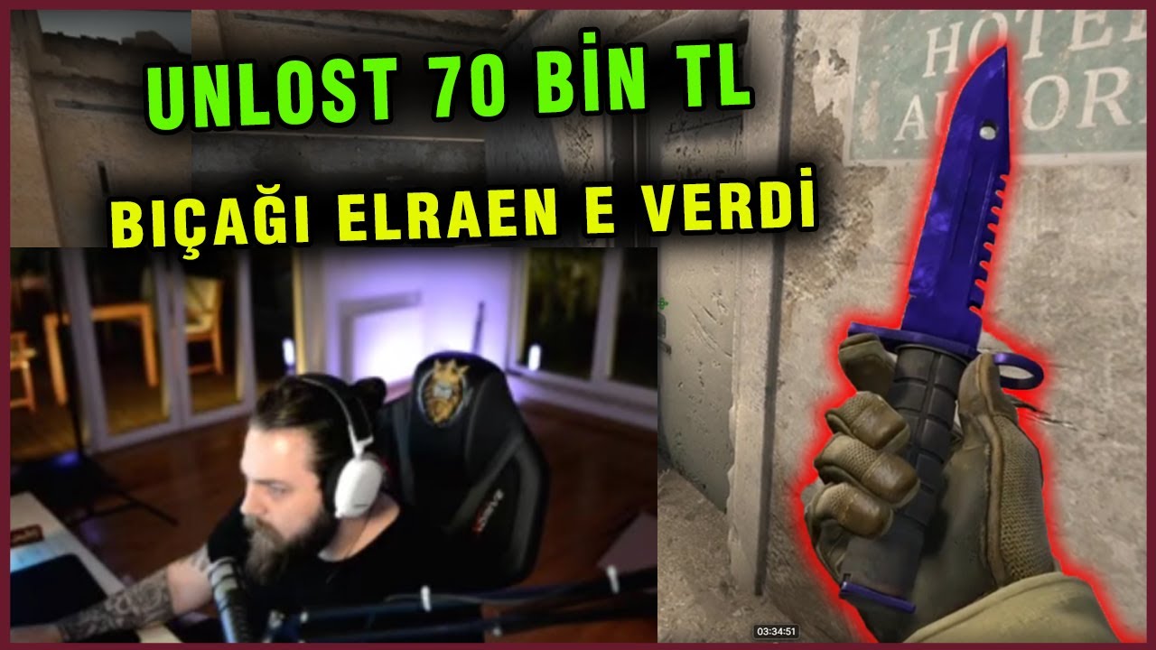 UNLOST ELRAEN E 70 BİN TL BIÇAĞINI HEDİYE EDİYOR