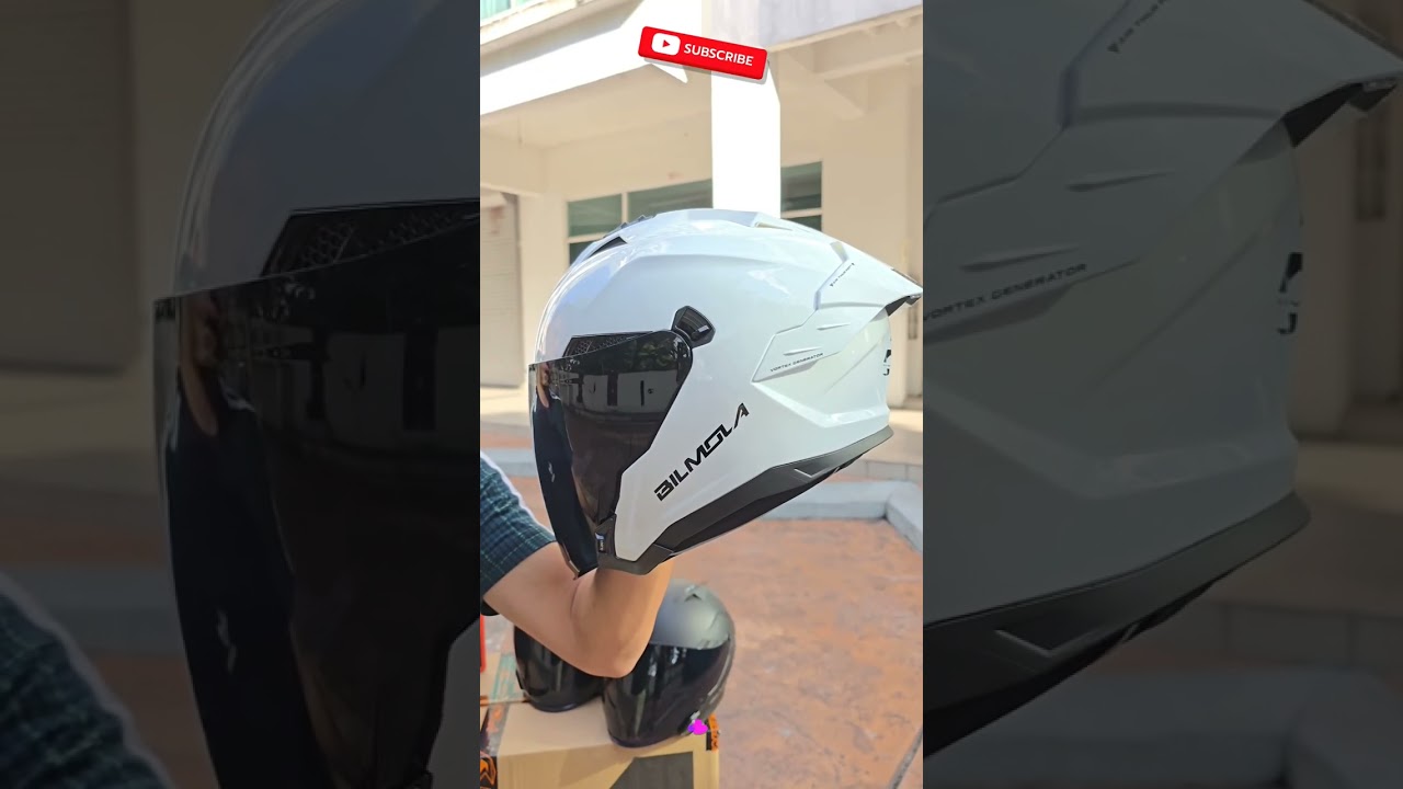 Helm BILMOLA AD Jet Plain #automobile #smarthelmet #smartphone #shortsviral #shortvideo #shorts