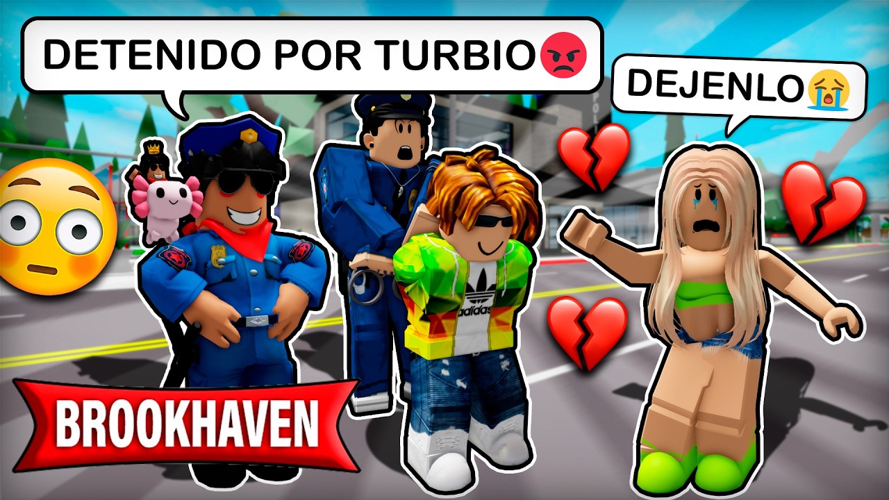 SIENDO JEFES de POLICIA en BROOKHAVEN 👮🚔