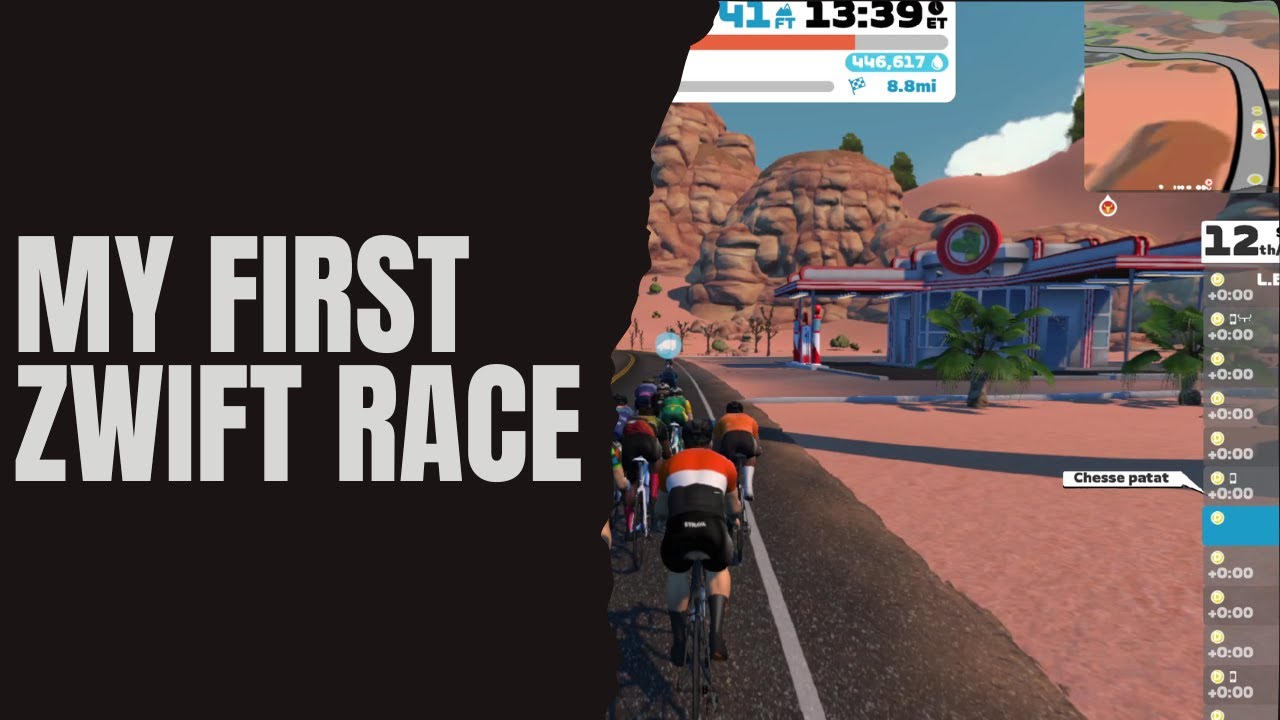 My First Zwift Race