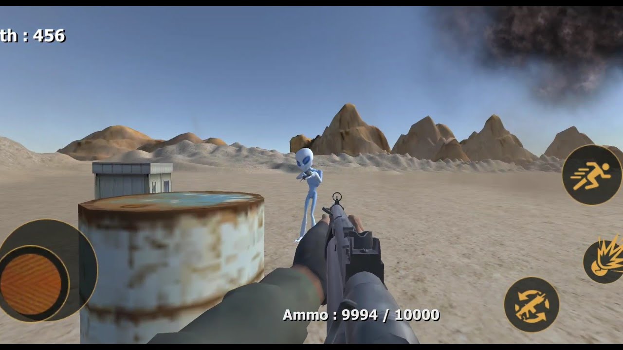 Area 51 Alien Shooter Android Gameplay