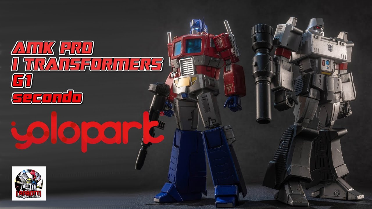 COMMANDER E MEGATRON AMK PRO: i TRANSFORMERS G1 secondo YOLOPARK