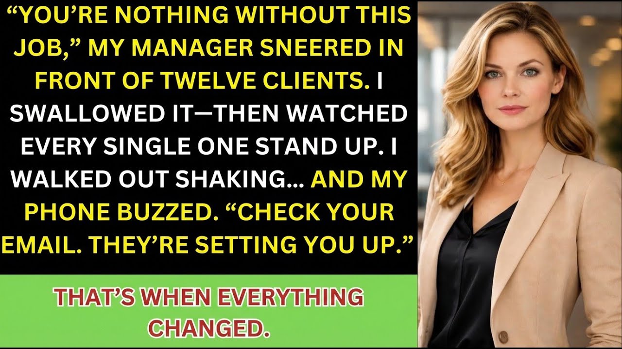 Toxic Boss vs. 12 Loyal Clients | Corporate Revenge That Actually Happened