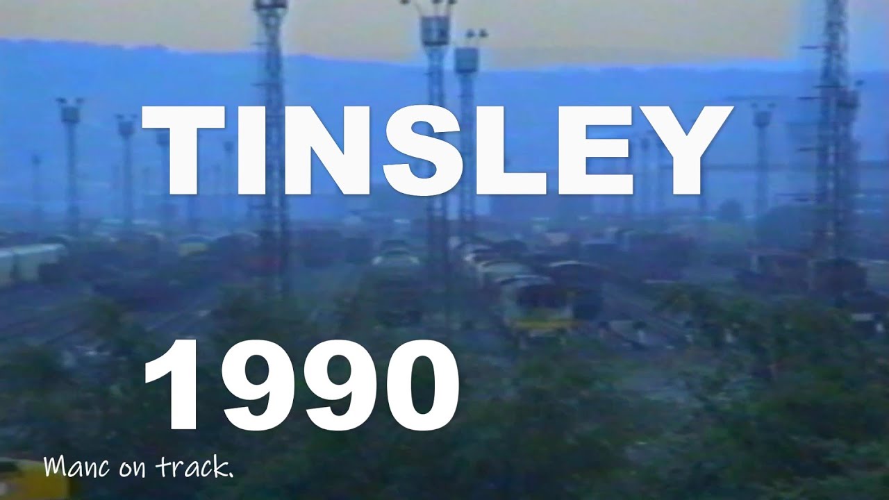 Tinsley Motive  Power Depot 1990. British Rail.