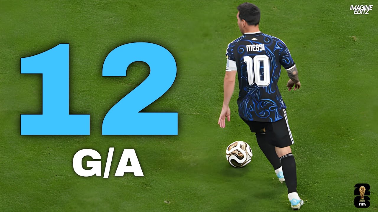 LIONEL MESSI -  ALL 12 GOALS AND ASSISTS IN FIFA WORLD CUP 2026 ● ENGLISH COMMENTARY - HD