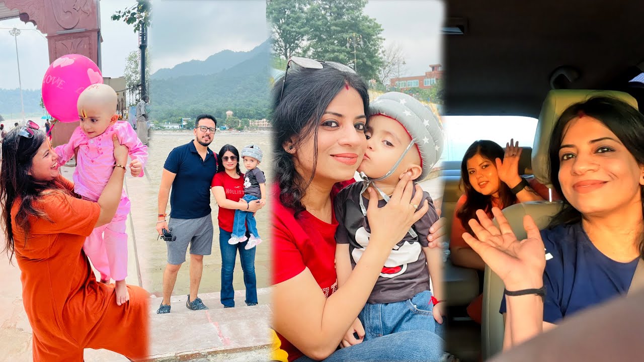 Rishikesh ke Triveni Ghat par hua Bhanvi ka Mundan ❤️🧿