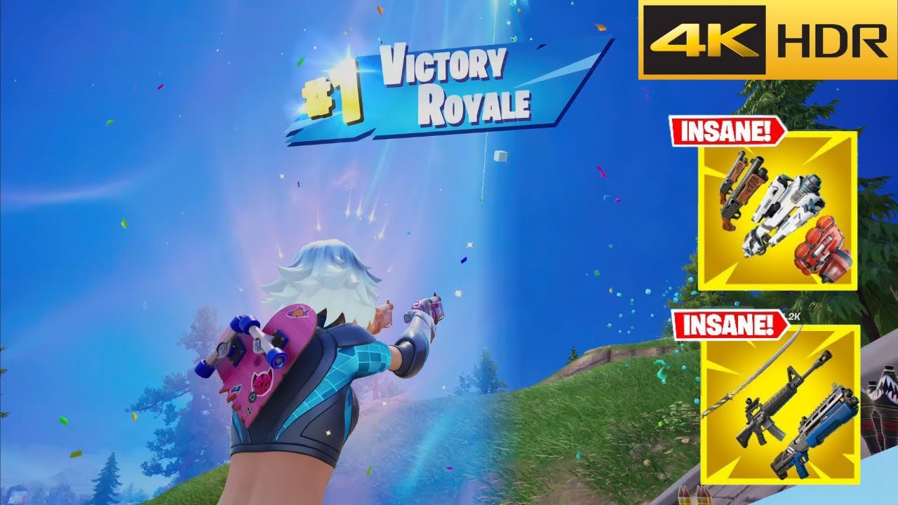 Fortnite Battle Royale ( Zero Build) 4k 60fps gameplay (Fortnite chapter 7 )