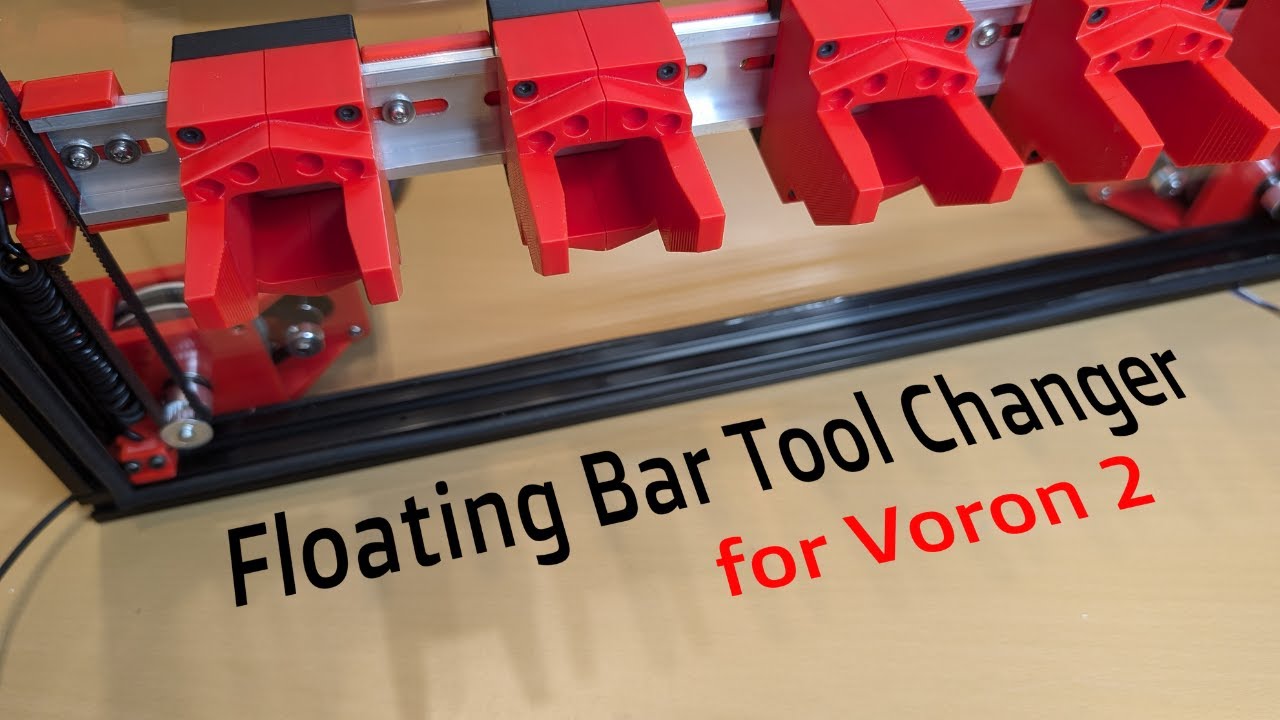 [Tool changer] How I Built a Floating Bar for Tool Changer