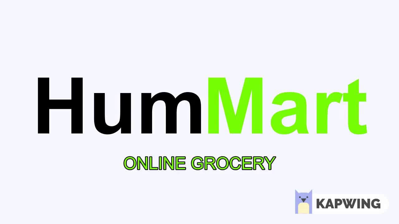 HumMart || Online Grocery Shopping