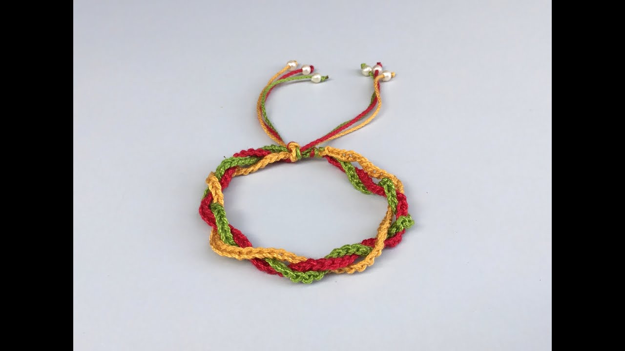 🧶 Crochet ආභරණ# නිර්මාණ අංක 01# මුලික crochet ගෙතුම් වර්ග# Crochet Basics # Beginner Project 01
