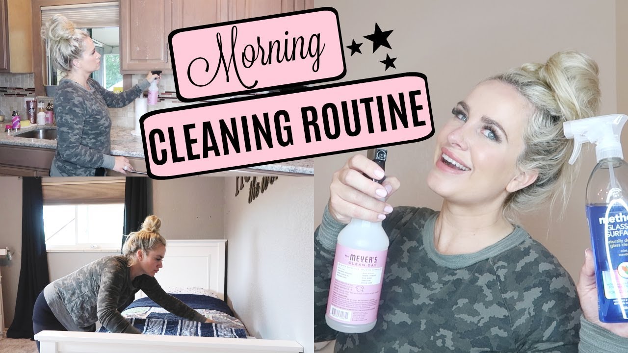 MY MORNING CLEANING ROUTINE | SUMMER CLEAN WITH ME 2018 | POWER HOUR